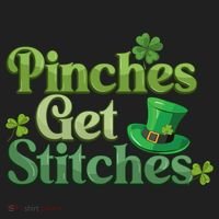 Pinches Get Stitches St Patricks Day Funny Costumes Beanie thumb 2