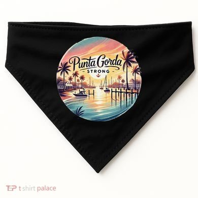 Punta Gorda Strong Milton Relief USA-Made Doggie Bandana