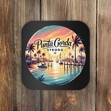 Punta Gorda Strong Milton Relief Coaster