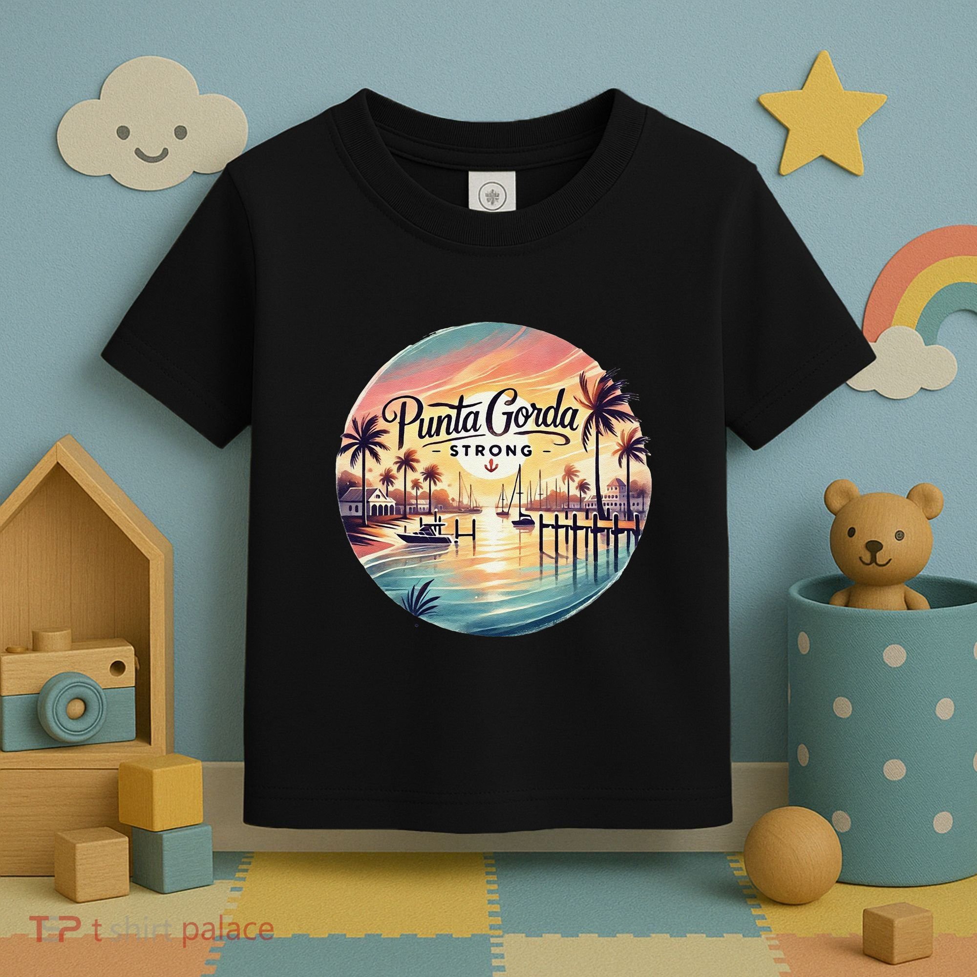 Punta Gorda Strong Milton Relief Toddler T-Shirt