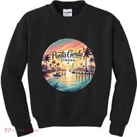 Punta Gorda Strong Milton Relief Kids Sweatshirt thumb 0