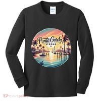 Punta Gorda Strong Milton Relief Kids Long Sleeve Shirt thumb 0