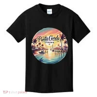 Punta Gorda Strong Milton Relief Kids T-Shirt thumb 0