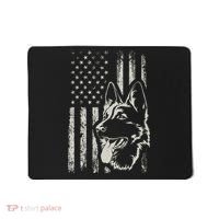 Patriotic German Shepherd AMERICAN FLAG 4th Of July Shepherd Mousepad thumb 0