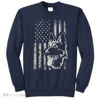 Patriotic German Shepherd AMERICAN FLAG 4th Of July Shepherd Sweatshirt thumb 0