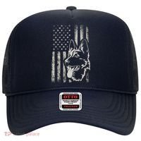 Patriotic German Shepherd AMERICAN FLAG 4th Of July Shepherd Hat thumb 0