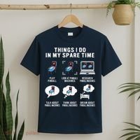 Pinball Gamer Things I Do In My Spare Time Pinball Player T-Shirt thumb 2