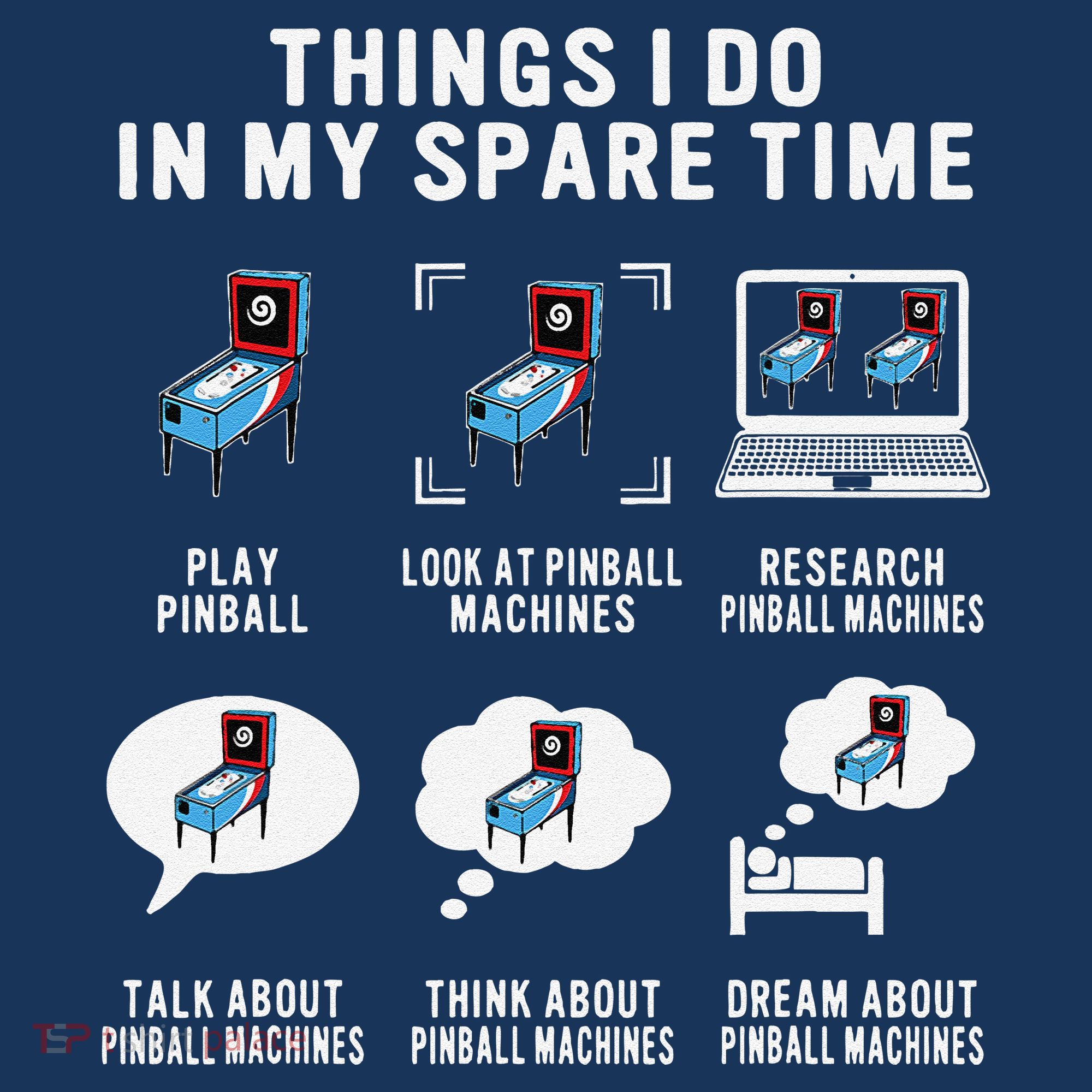 Pinball Gamer Things I Do In My Spare Time Pinball Player Toddler Hoodie