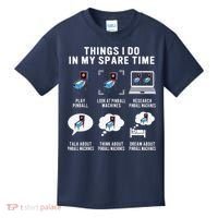 Pinball Gamer Things I Do In My Spare Time Pinball Player Kids T-Shirt thumb 0
