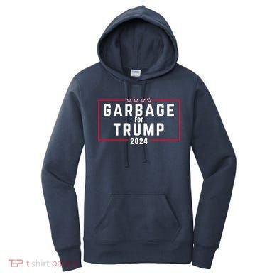 Proud Garbage Trump Garbage Supporter For Garbage Trump Women's Hoodie