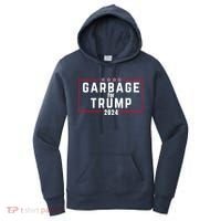 Proud Garbage Trump Garbage Supporter For Garbage Trump Women's Hoodie thumb 0