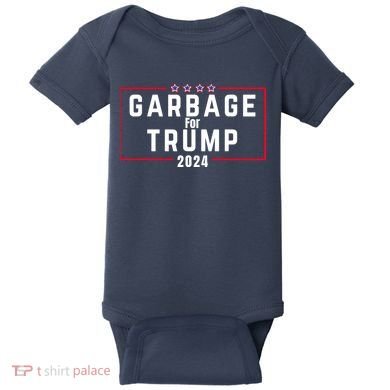 Proud Garbage Trump Garbage Supporter For Garbage Trump Baby Bodysuit