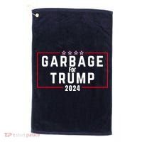 Proud Garbage Trump Garbage Supporter For Garbage Trump Golf Towel thumb 0