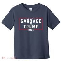 Proud Garbage Trump Garbage Supporter For Garbage Trump Toddler T-Shirt thumb 0