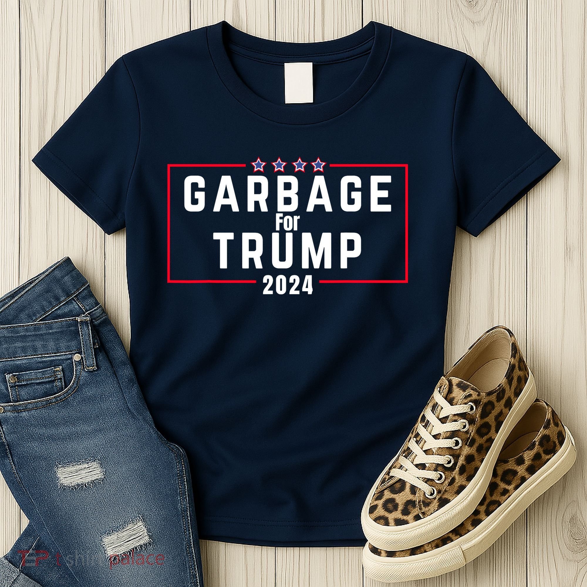 Proud Garbage Trump Garbage Supporter For Garbage Trump Women's T-Shirt