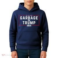 Proud Garbage Trump Garbage Supporter For Garbage Trump Kids Hoodie thumb 4