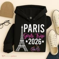 Paris Girls Trip 2026  Hoodie thumb 4