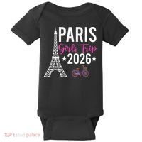 Paris Girls Trip 2026  Baby Bodysuit thumb 0