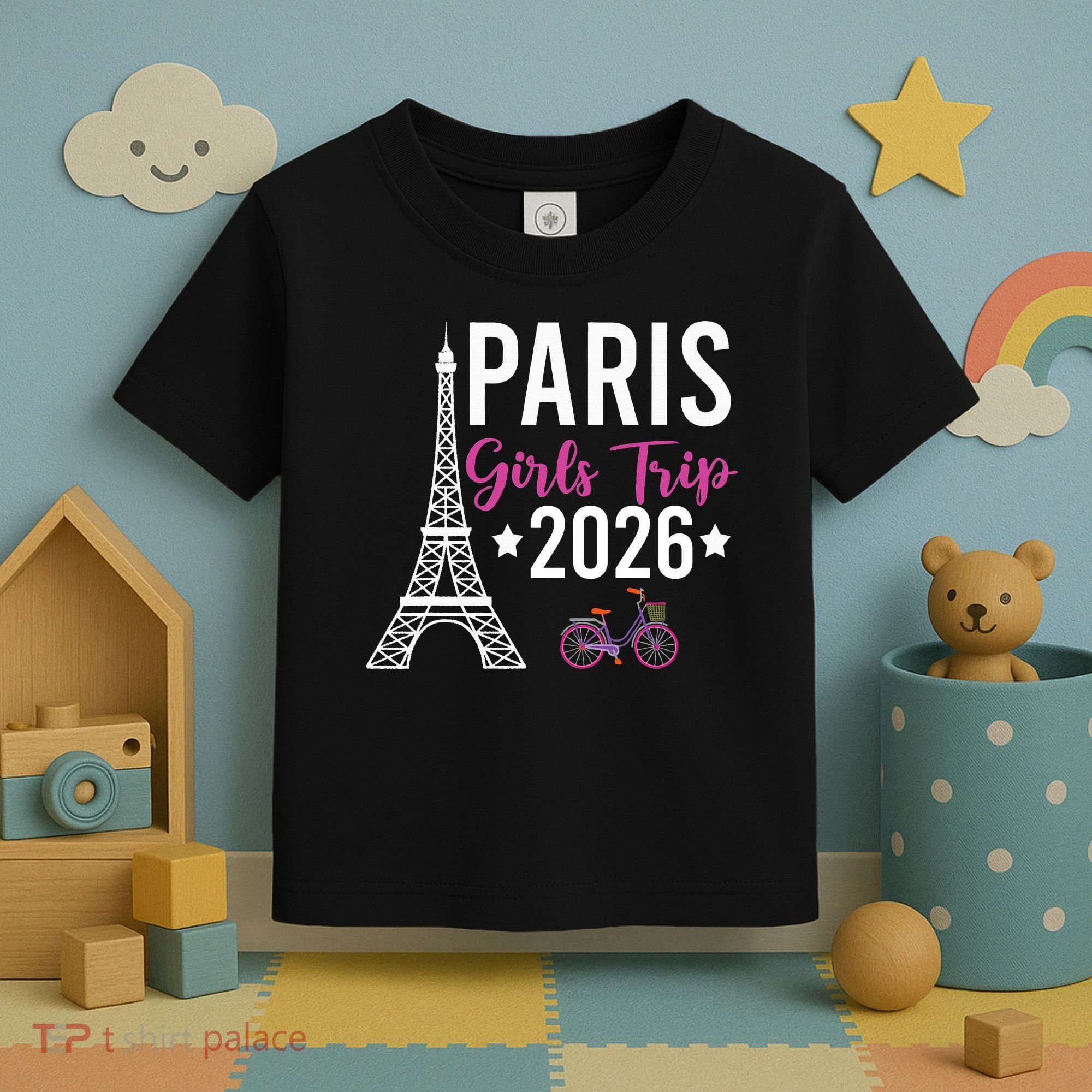 Paris Girls Trip 2026  Toddler T-Shirt
