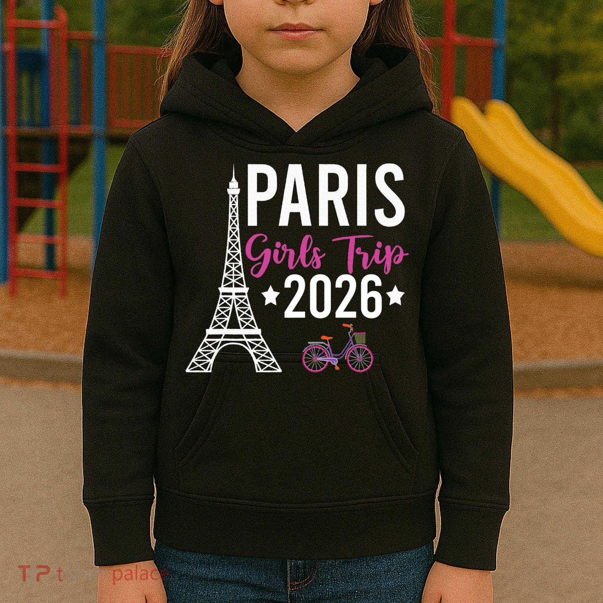 Paris Girls Trip 2026  Kids Hoodie
