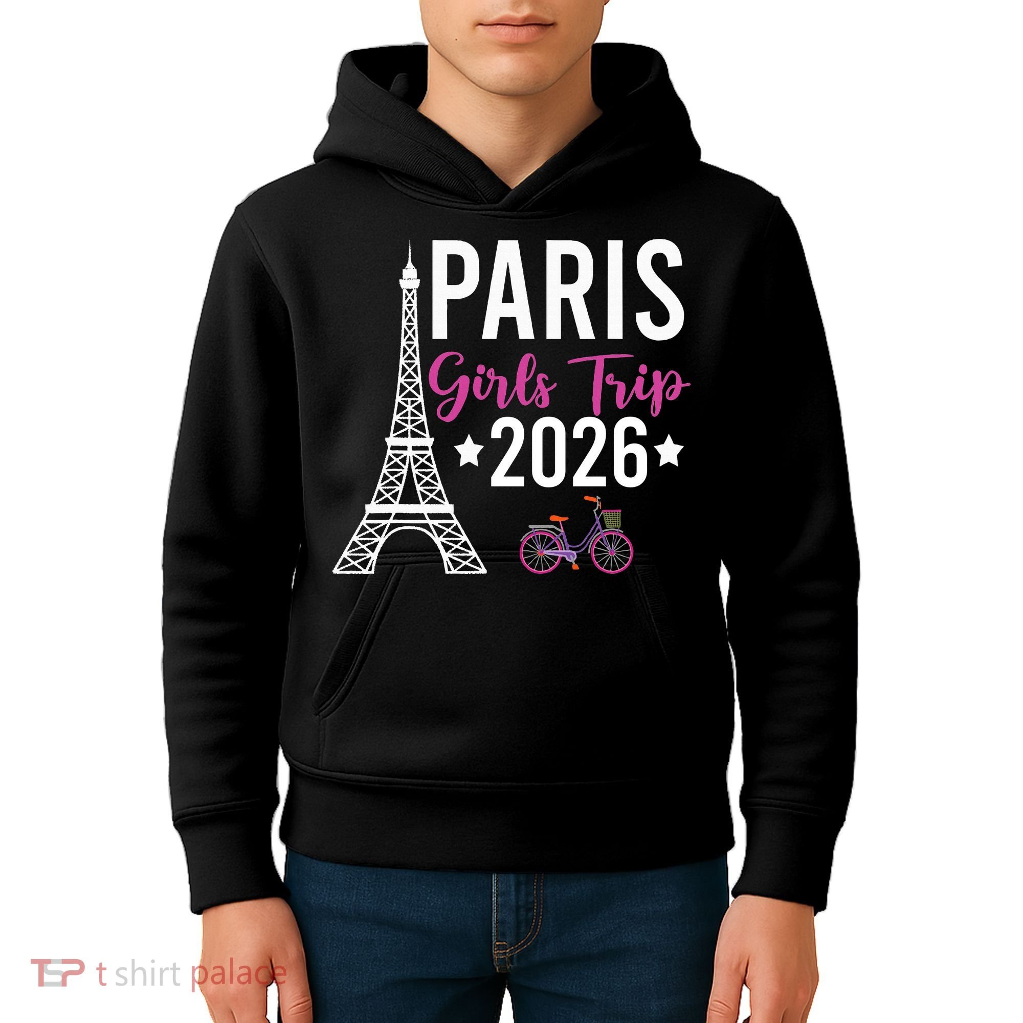 Paris Girls Trip 2026  Kids Hoodie