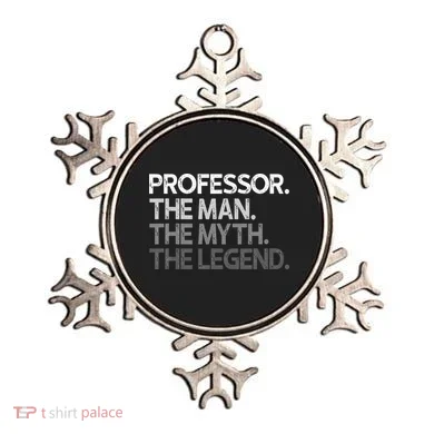 Professor Gift The Man Myth Legend Ornament