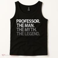 Professor Gift The Man Myth Legend Tank Top thumb 2