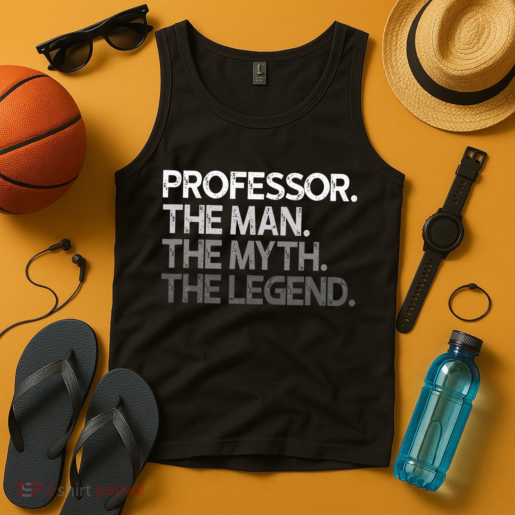 Professor Gift The Man Myth Legend Tank Top