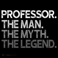 Professor Gift The Man Myth Legend Tank Top thumb 6