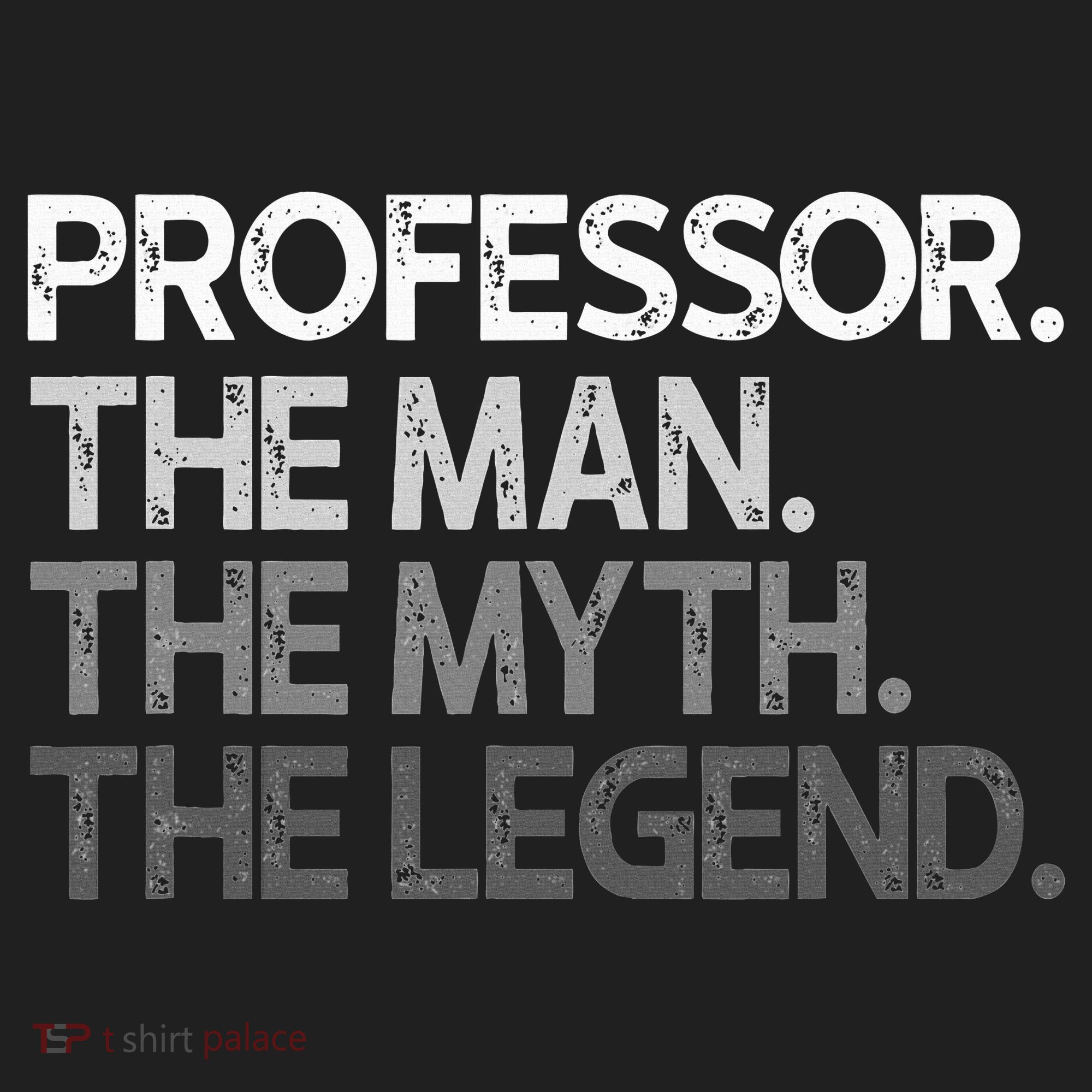 Professor Gift The Man Myth Legend Golf Towel