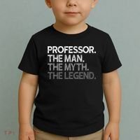 Professor Gift The Man Myth Legend Toddler T-Shirt thumb 2