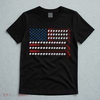 Patriotic Golf Usa Flag Golf Clubs 4th Of July Golf Balls T-Shirt thumb 5