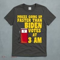 Prices Going Up Faster Than Biden Votes At 3AM Funny T-Shirt thumb 5