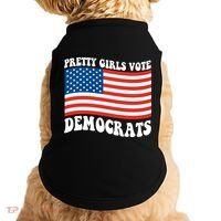 Pretty Girls Vote Democrats Doggie Tank thumb 0
