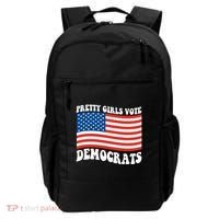 Pretty Girls Vote Democrats Backpack thumb 0