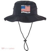Pretty Girls Vote Democrats Bucket Hat thumb 0