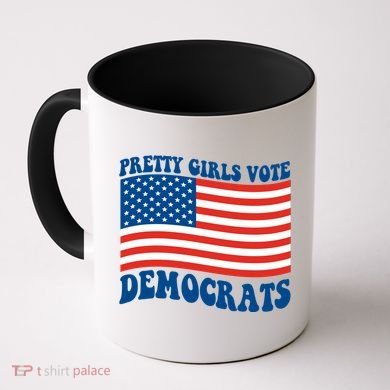 Pretty Girls Vote Democrats Coffee Mug