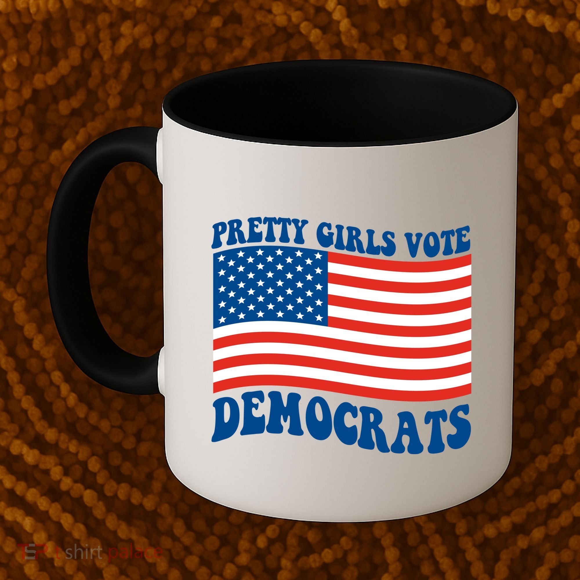 Pretty Girls Vote Democrats Coffee Mug