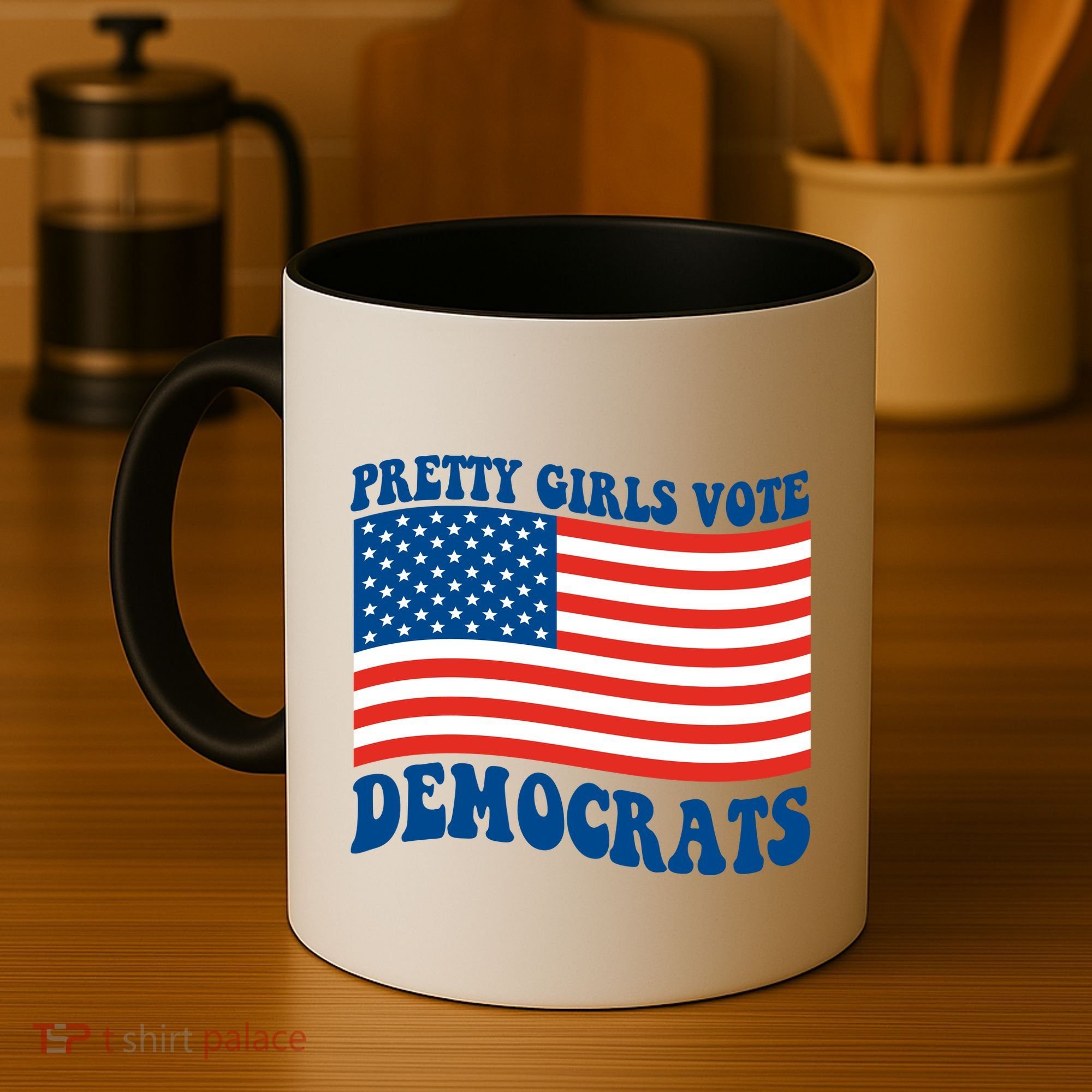 Pretty Girls Vote Democrats Coffee Mug