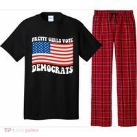 Pretty Girls Vote Democrats Pajama Set thumb 0