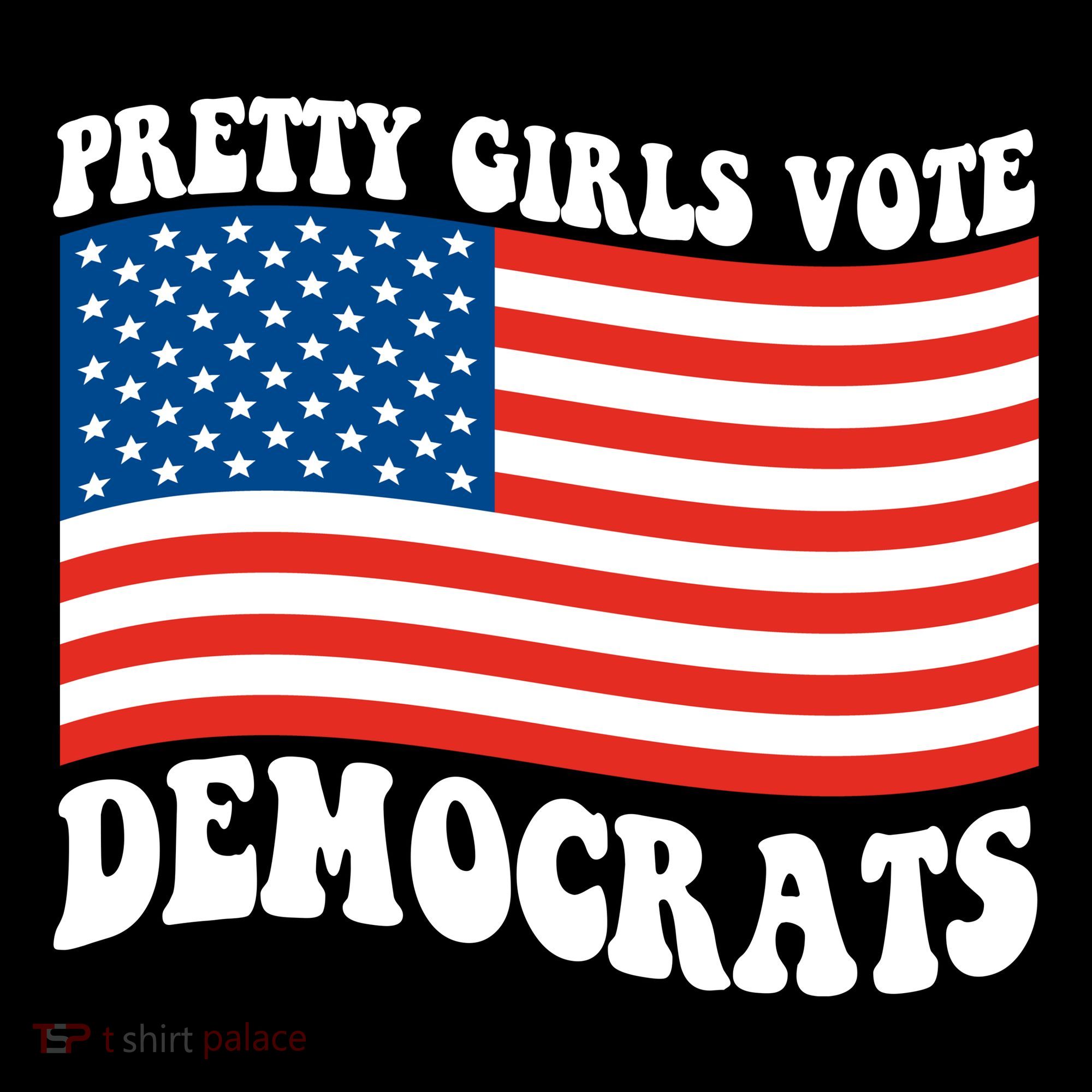 Pretty Girls Vote Democrats Women's Hoodie