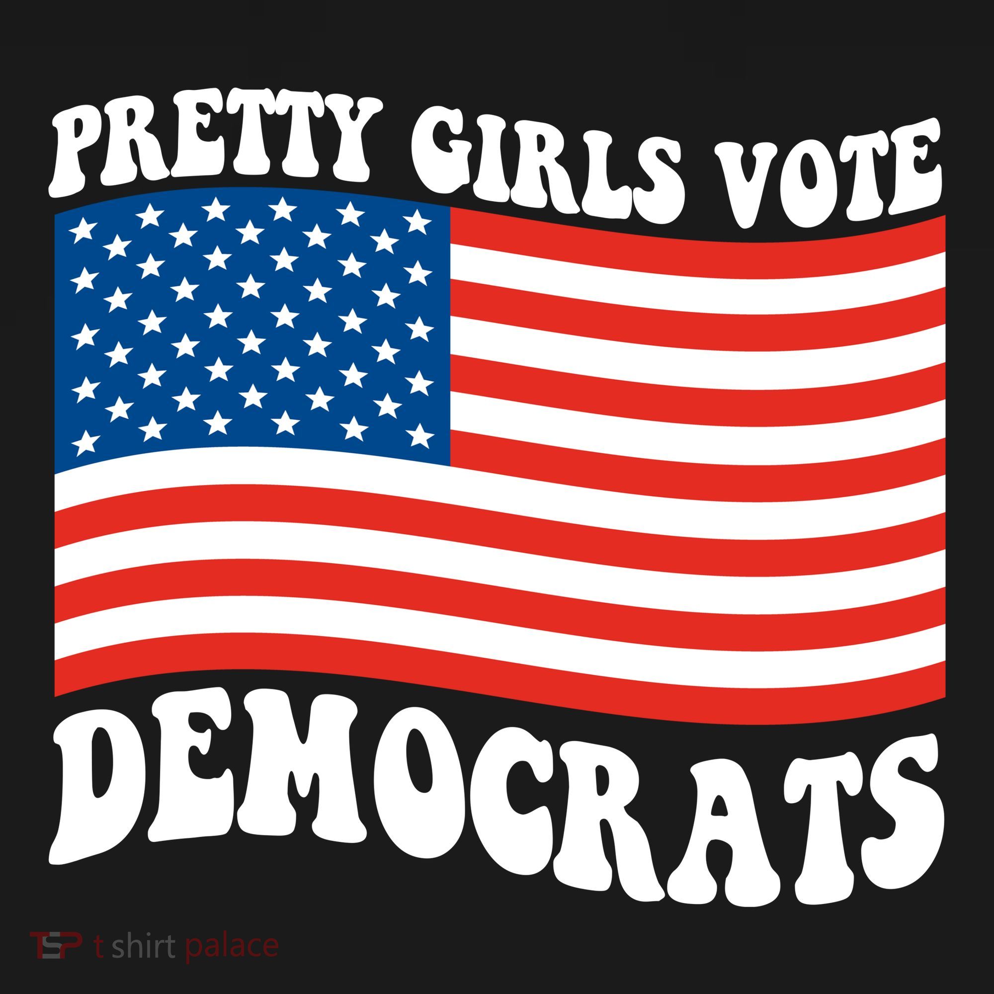 Pretty Girls Vote Democrats Ornament