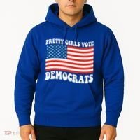 Pretty Girls Vote Democrats Hoodie thumb 2