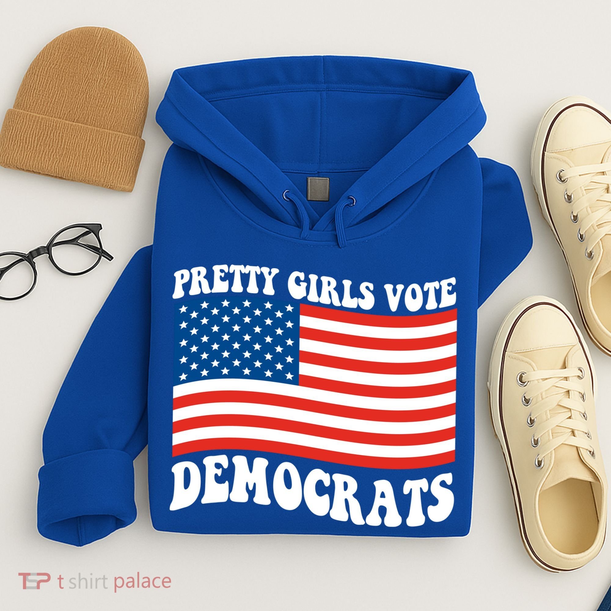 Pretty Girls Vote Democrats Hoodie
