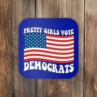 Pretty Girls Vote Democrats Coaster thumb 0