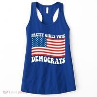 Pretty Girls Vote Democrats Women's Tank Top thumb 0