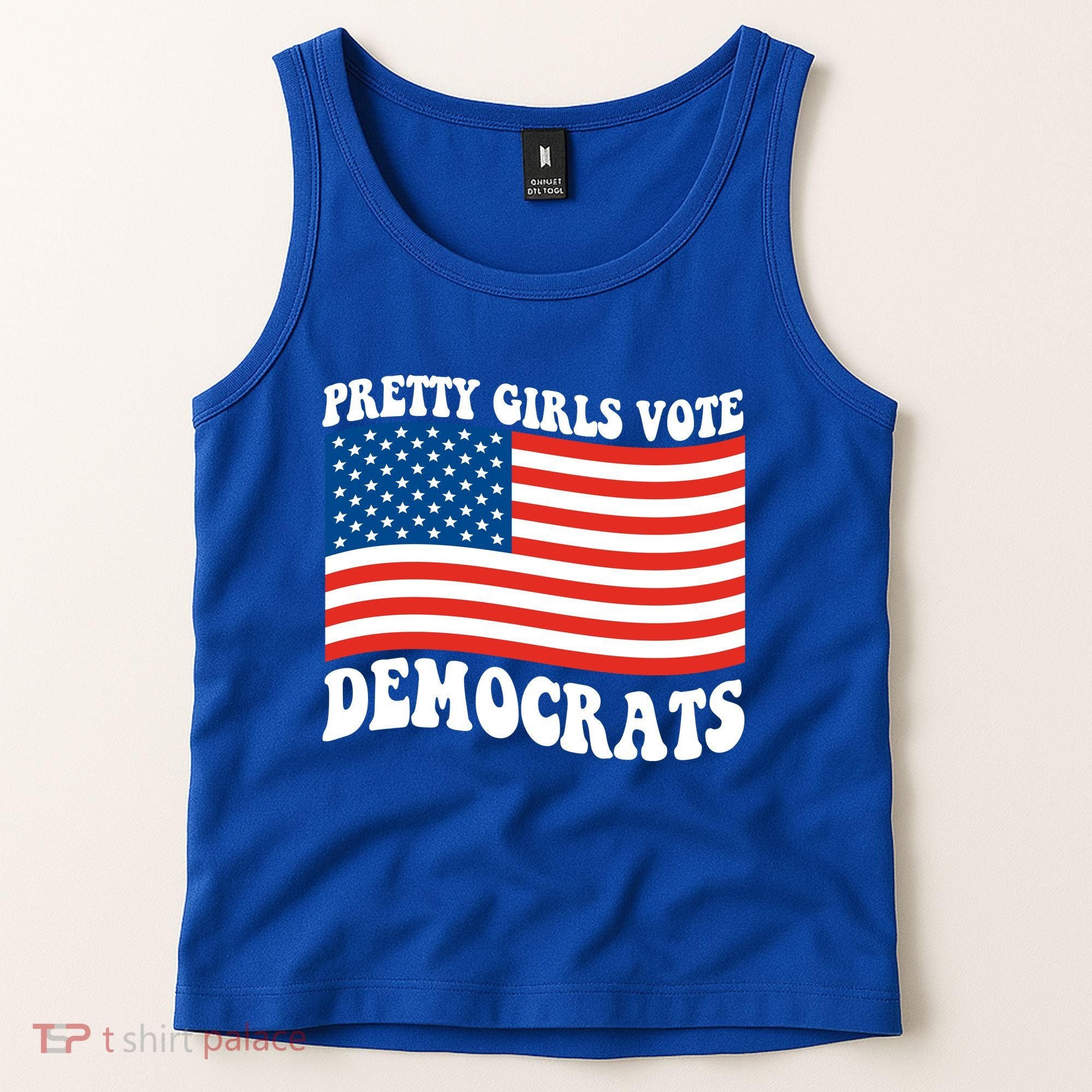 Pretty Girls Vote Democrats Tank Top