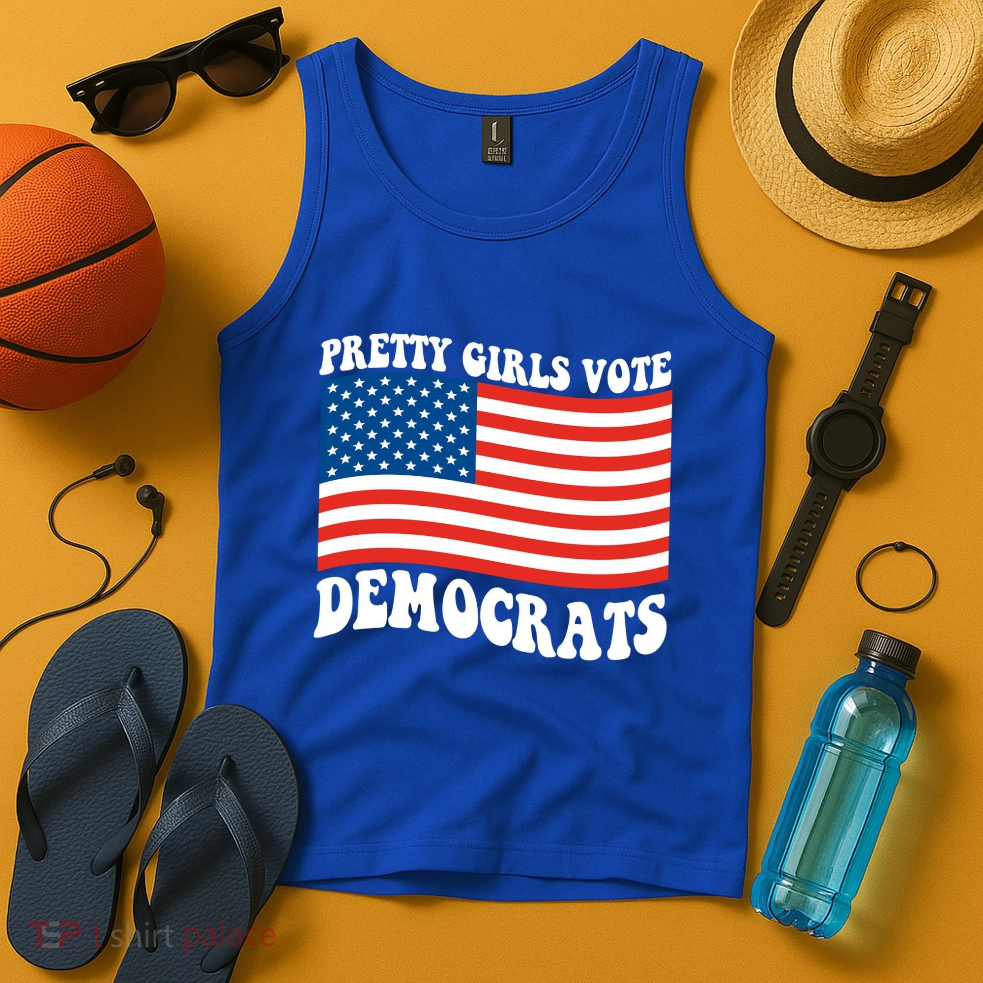 Pretty Girls Vote Democrats Tank Top