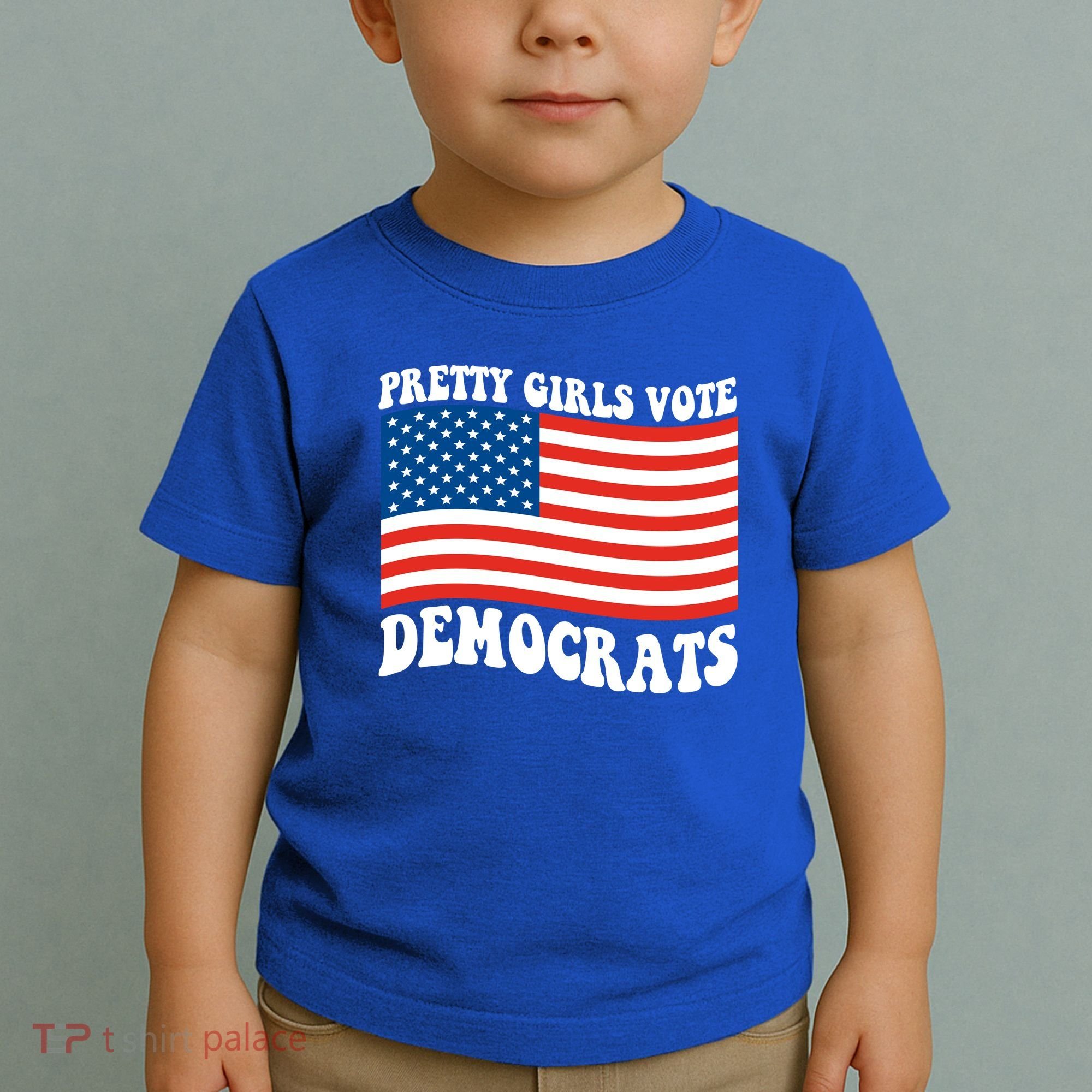 Pretty Girls Vote Democrats Toddler T-Shirt