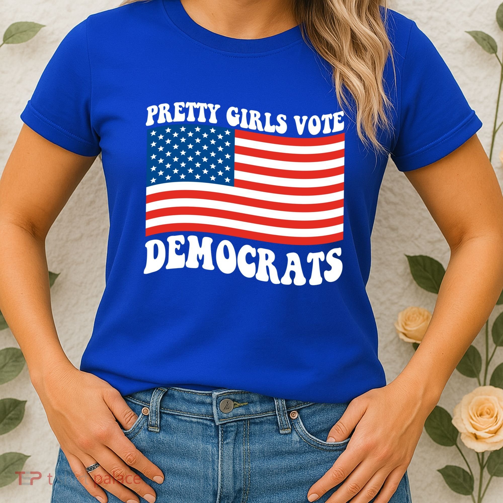 Pretty Girls Vote Democrats Women's T-Shirt